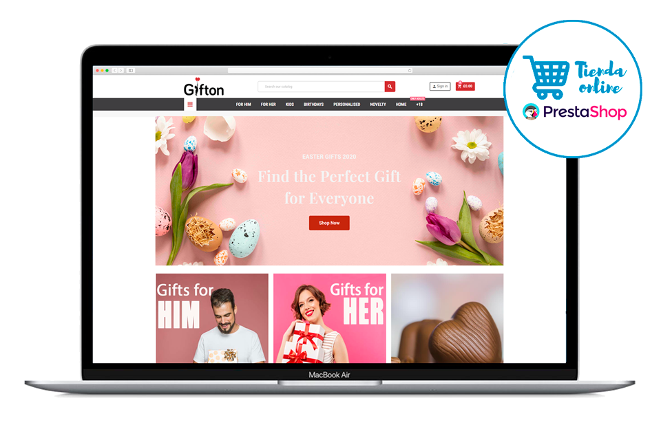 Tienda online gifton [Prestashop]